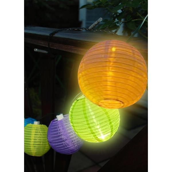 Slinger 10 Chinese lampions op zonneenergie