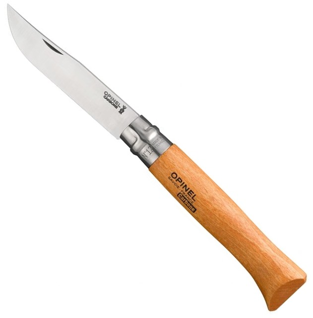 Zakmes OPINEL tradition Ngraden12carbonstaal