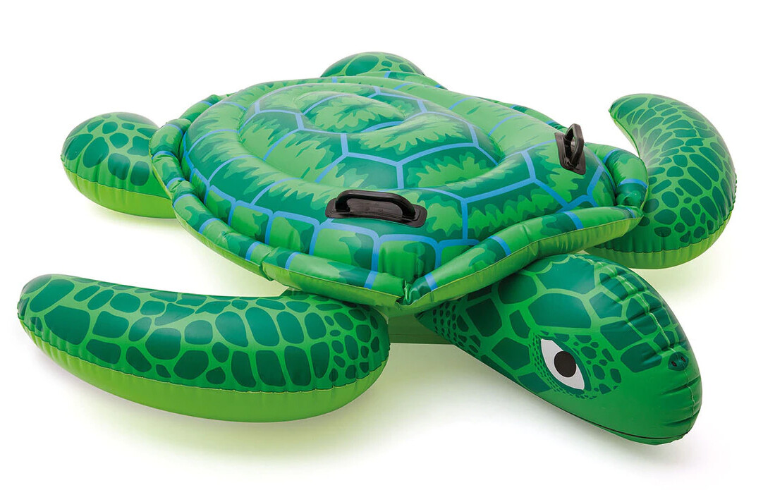 Intex Opblaasdier zeeschildpad ride-on 150 x 127 cm
